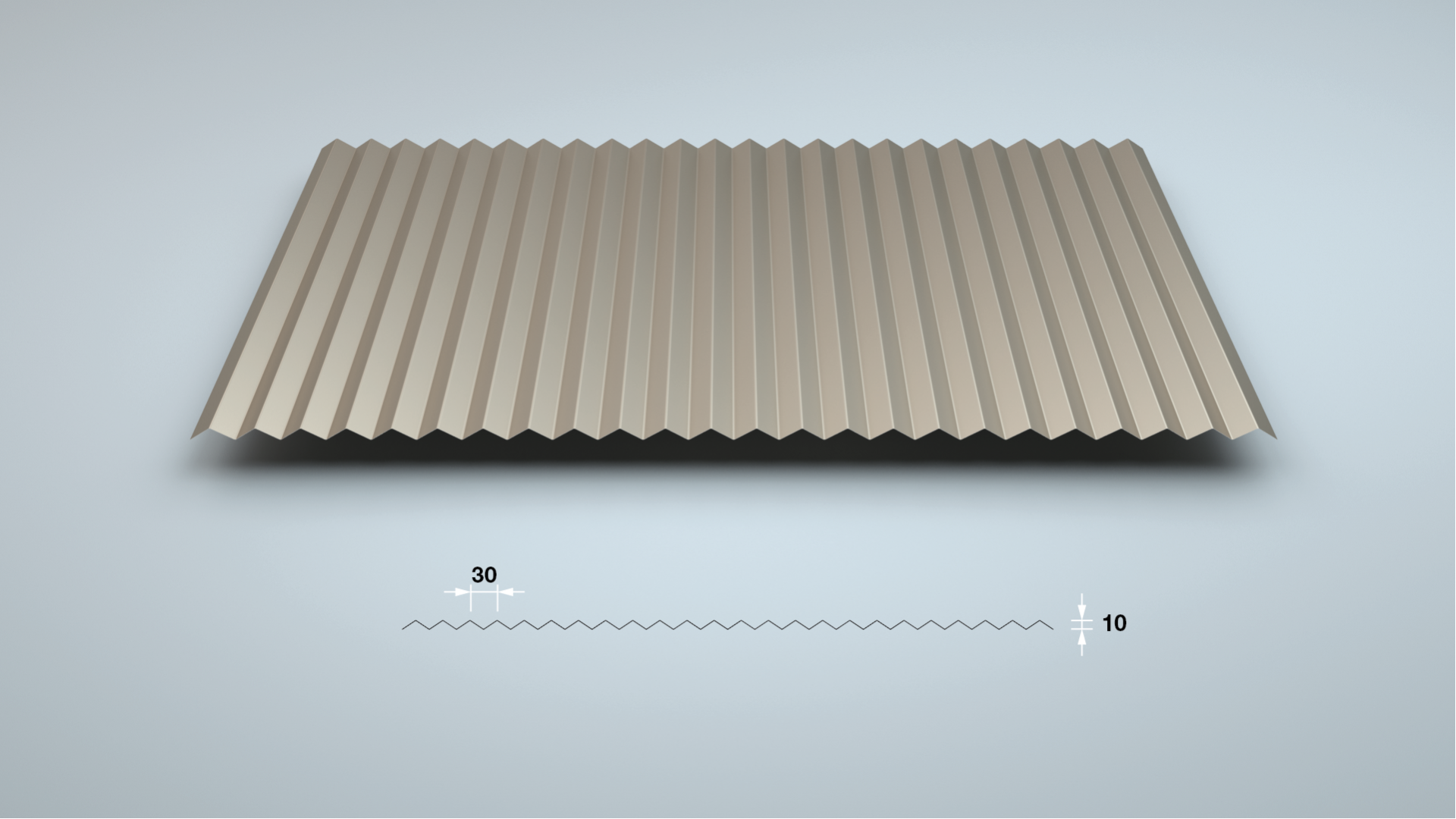 Designbleche wellTEC